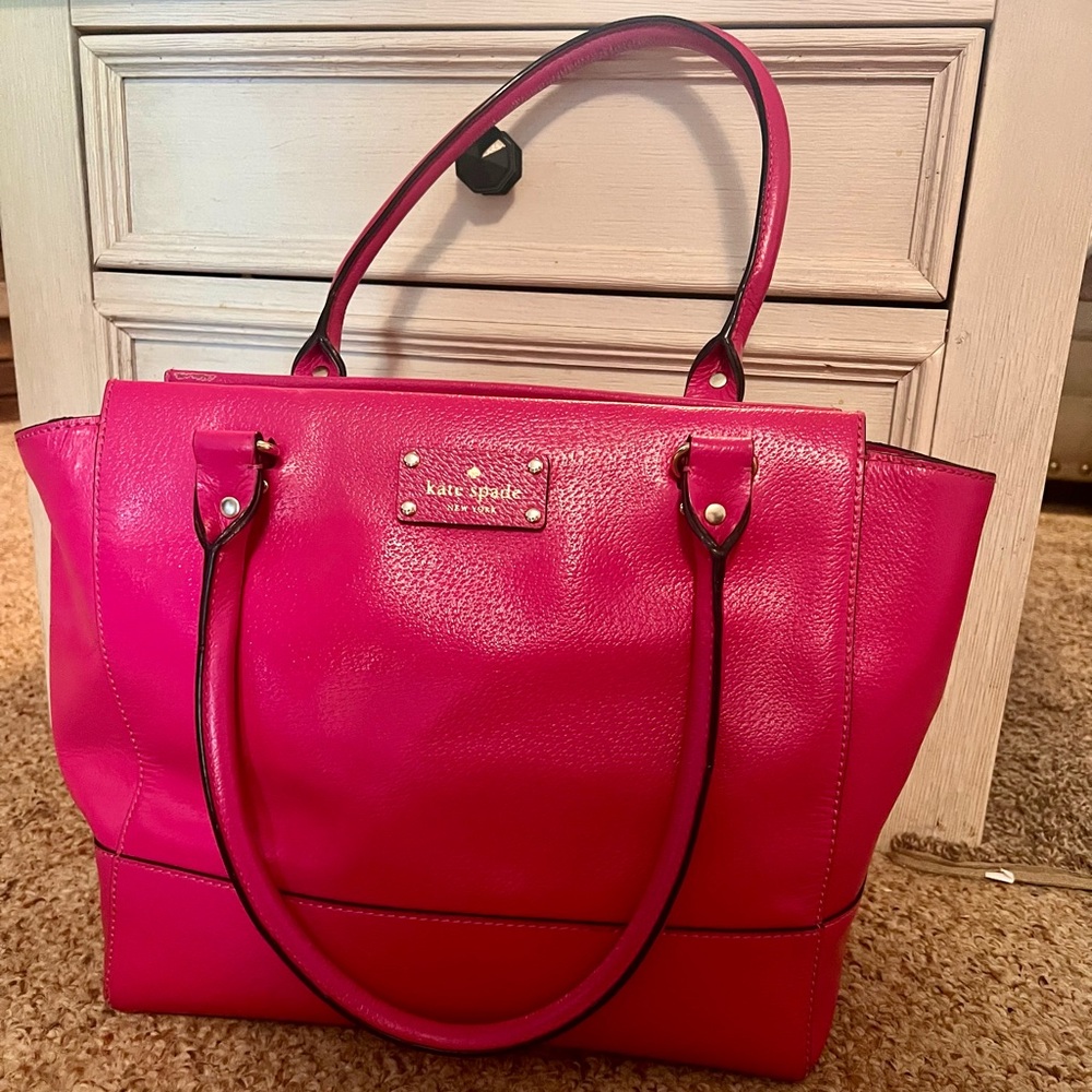 Kate Spade Hot Pink Tote